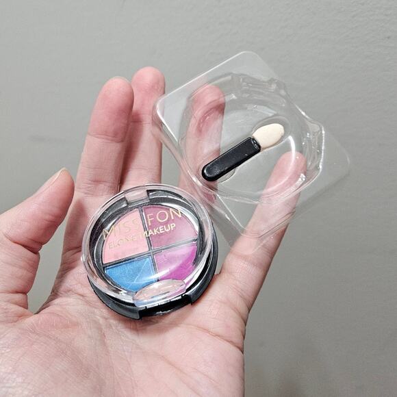 Miss Fon Eyeshadow Palette Dream Blush EY20 ~ Asian Beauty ~ Blue Peach Pink - Picture 6 of 10